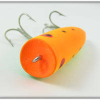 Heddon Orange Crappie Chub Chugger Spook