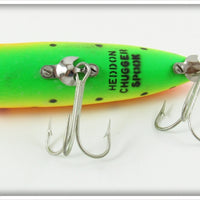 Heddon Orange Crappie Chub Chugger Spook