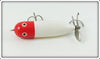 Heddon Red Head White Magnum Torpedo