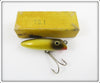 Vintage Shur Strike Gold Scale TO Trout Oreno Lure In Intro Box TO.1