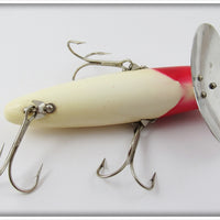Arbogast Red Head Wooden Musky Jitterbug In Correct Box