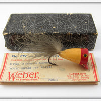 Vintage Weber Bob Becker's Pop-N-Wigl In Spiderweb Box