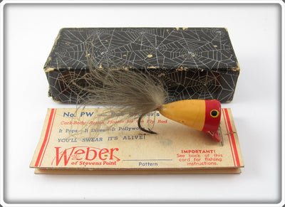 Vintage Weber Bob Becker's Pop-N-Wigl In Spiderweb Box