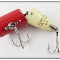 Heddon Red Head Shiner Scale Zig Wag Jr. In Correct Box