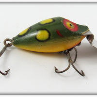 Vintage Nichols Frog Finish Pico Peppy Lure