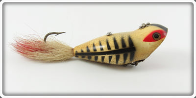 Vintage Heddon Silver Shore Weedless Widow Lure 229XRS 