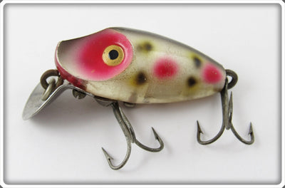 Vintage Heddon Strawberry Spot Midgit Digit Lure 9020 S
