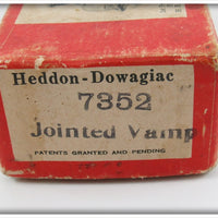 Heddon Red & White 6" Giant Jointed Vamp Empty Box 7352