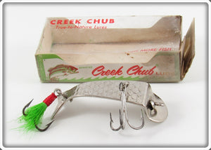 Vintage Creek Chub Green Bucktail Cohokie Lure In Box 