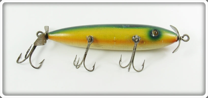 Vintage Shakespeare Rainbow Jim Dandy Crippled Minnow Lure