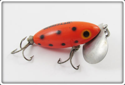 Arbogast Orange With Black Spots Jitterbug