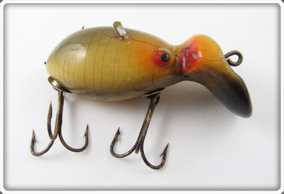 Vintage Bud Stewart Brown Crippled Mouse Lure