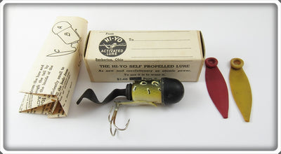 Vintage Hi Yo Bullfrog Activated Lure In Box