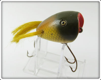 Vintage Creek Chub Golden Shiner Surface Dingbat Lure 5404