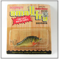 Vintage Bagley Shallow Runner Small Fry Bream Lure On Card