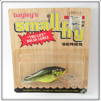 Vintage Bagley Deep Diver Small Fry Bass On Card