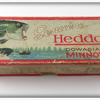 Vintage Heddon Pike Scale Torpedo Empty Box 139M 