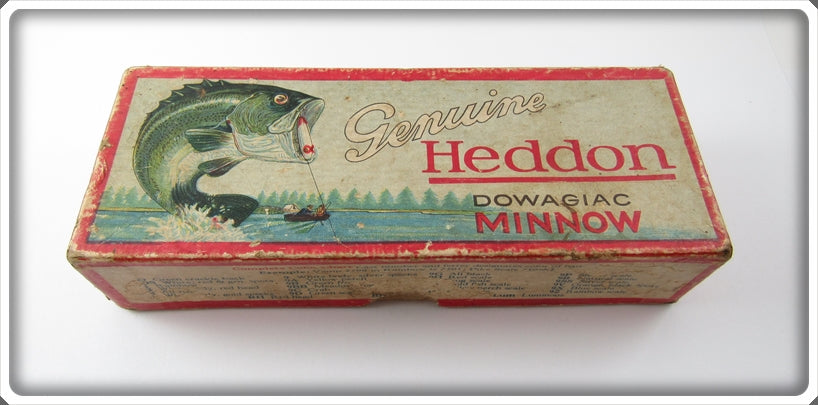 Vintage Heddon Pike Scale Torpedo Empty Box 139M 