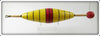 Vintage Ideal Yellow, Red & Black Bobber Float