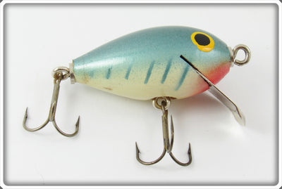 Vintage Hollenbach's White With Blue Stripes Lure