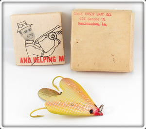 Cane River Bait Co Johnny Horton Galloping A Lure In Box With Paper