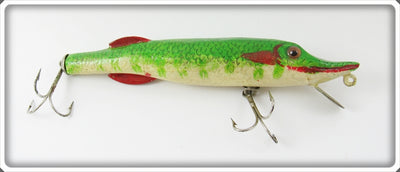Vintage Unknown Folk Art Gar Minnow Type Lure