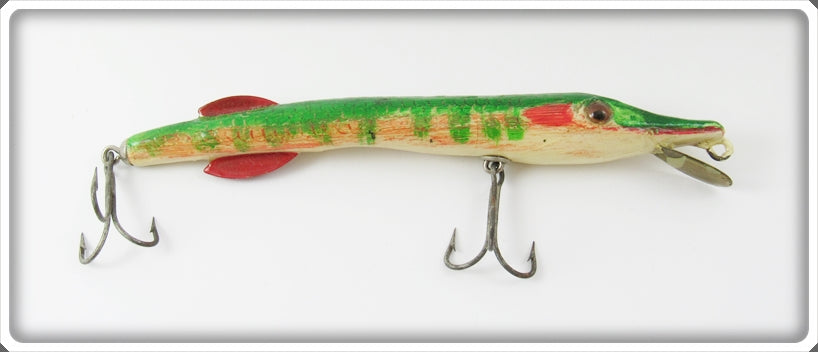 Vintage Unknown Folk Art Gar Minnow Type Lure
