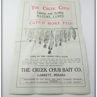 Creek Chub Intro Pikie In Box With Catalogs