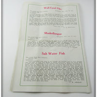 Creek Chub Intro Pikie In Box With Catalogs