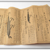 Creek Chub Intro Pikie In Box With Catalogs