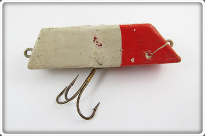 Vintage Henry Leeper Red & White Leeper's Bass Bait Lure