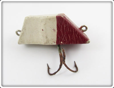 Vintage Henry Leeper Red & White Leeper's Bass Bait Lure