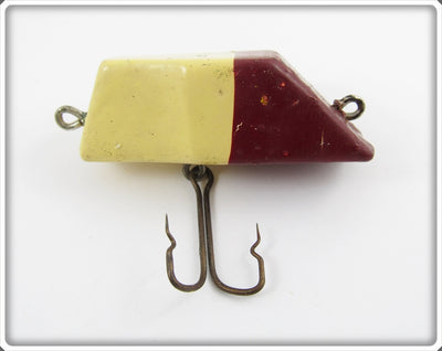Vintage Henry Leeper Red & White Leeper's Bass Bait Lure