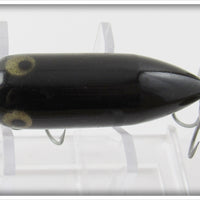 Heddon Uncatalogued Solid Black Tiny Torpedo