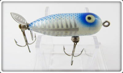 Vintage Heddon Uncatalogued Blue Shore Minnow Tiny Torpedo 360 XBL