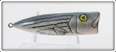 Heddon Natural Striper Chugger Spook Salesman Sample NST