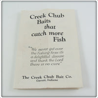 Creek Chub Yellow Pickerel Baby Jointed Pikie In Box 2700 Y