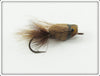 Vintage Heddon Brown Fuzzi Bug Lure 75BR