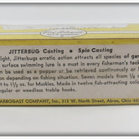Arbogast Orange Coachdog 3/8 Jointed Jitterbug In Box