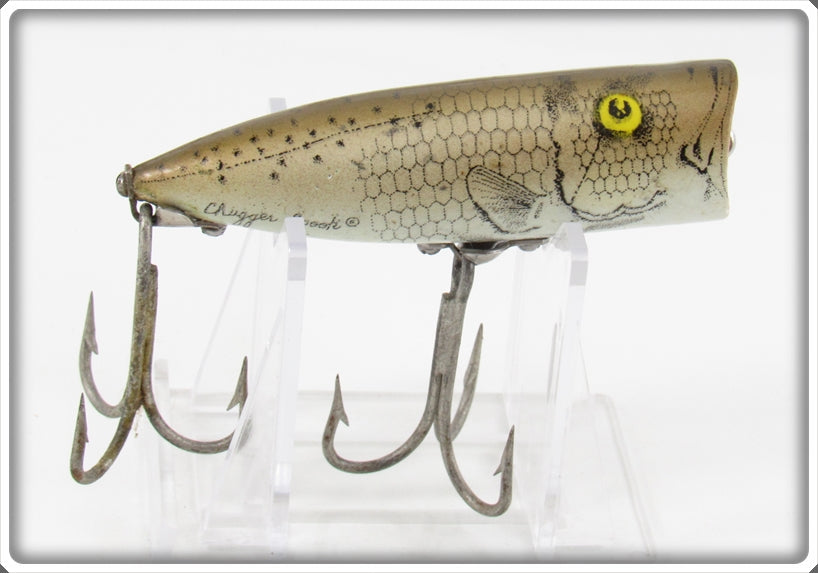Vintage Heddon Natural Sea Trout Chugger Spook Lure 9540 NSE