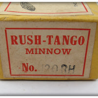 Rush Tango Red & White Swimming Minnow In Box