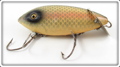 Vintage Heddon Shiner Scale Baby Crab Wiggler Lure 1909P