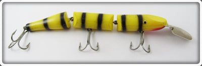 Vintage Creek Chub Tiger Stripe Triple Jointed Pikie Lure 2839