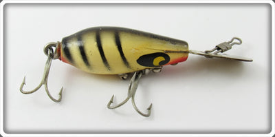 Vintage Smithwick Black & White Striper Rooter Jr Lure
