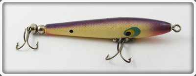 Vintage Smithwick Purple Shiner Devils Warhorse Lure 