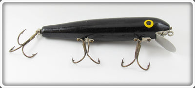 Vintage Ed Latiano Solid Black Palomine Type Lure