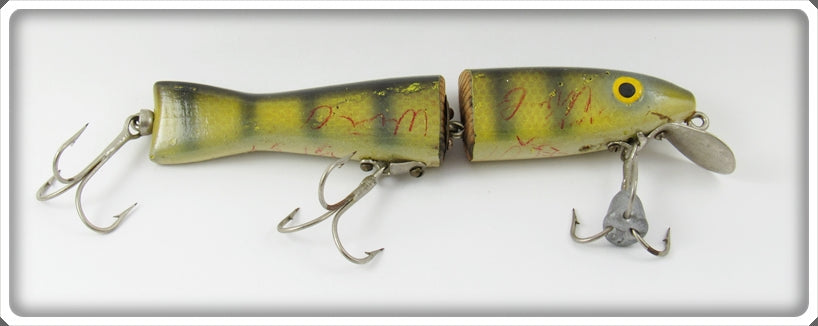 Ed Latiano Perch Prototype Test Bait Jointed Minnow Lure
