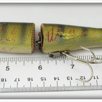 Ed Latiano Perch Prototype Test Bait Jointed Minnow