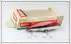 Vintage Heddon 9542 NPR Red Chrome Chugger Spook Lure In Box