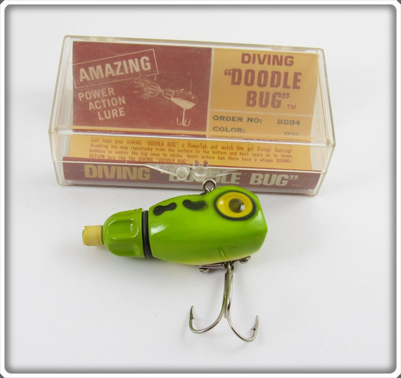 Aqua Sport Frog Spot Doodle Bug In Correct Box